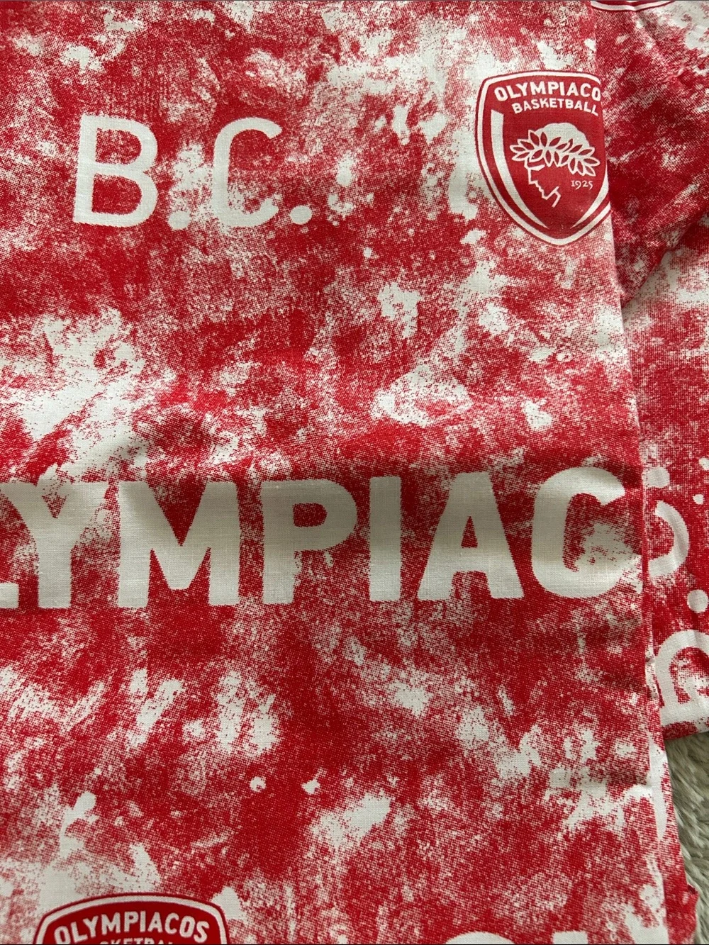 Olympiacos Basketball bedsheets